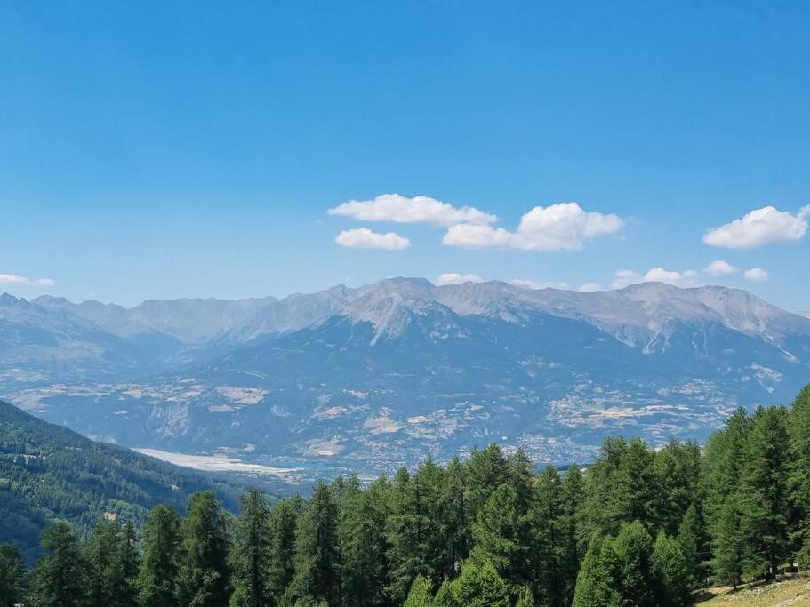 T2 + Coin Montagne - Wifi/Piscine - Les Orres 1800 Apartment ภายนอก รูปภาพ