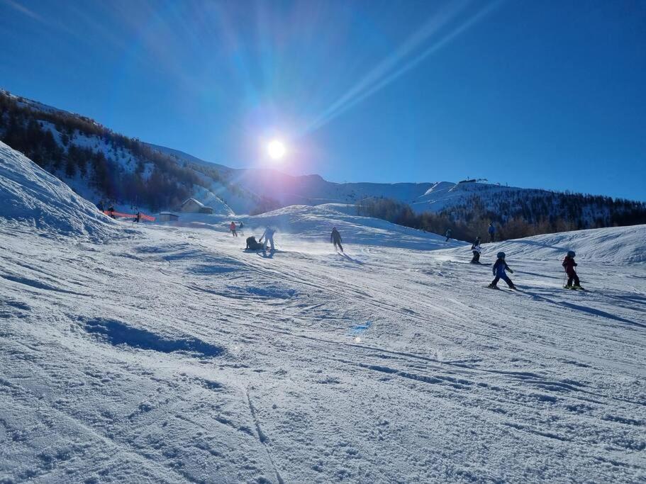 T2 + Coin Montagne - Wifi/Piscine - Les Orres 1800 Apartment ภายนอก รูปภาพ