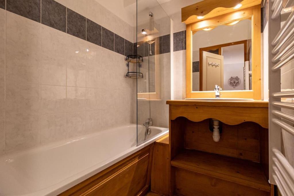 T2 + Coin Montagne - Wifi/Piscine - Les Orres 1800 Apartment ภายนอก รูปภาพ